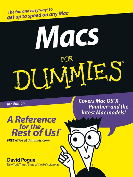 Title details for Macs for Dummies by David Pogue - Available